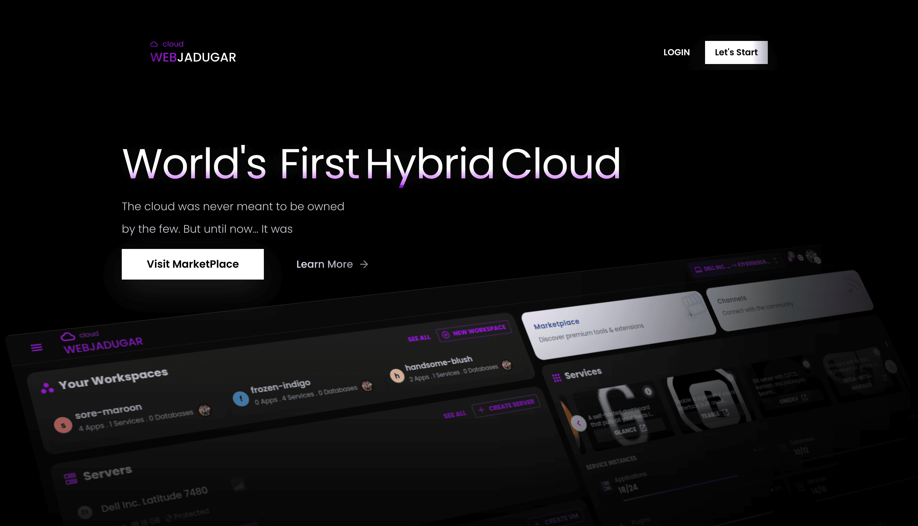 WebJadugar: World's First Open Cloud